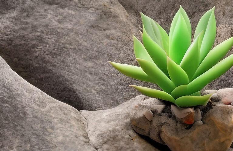 can you plan succulents in rocks