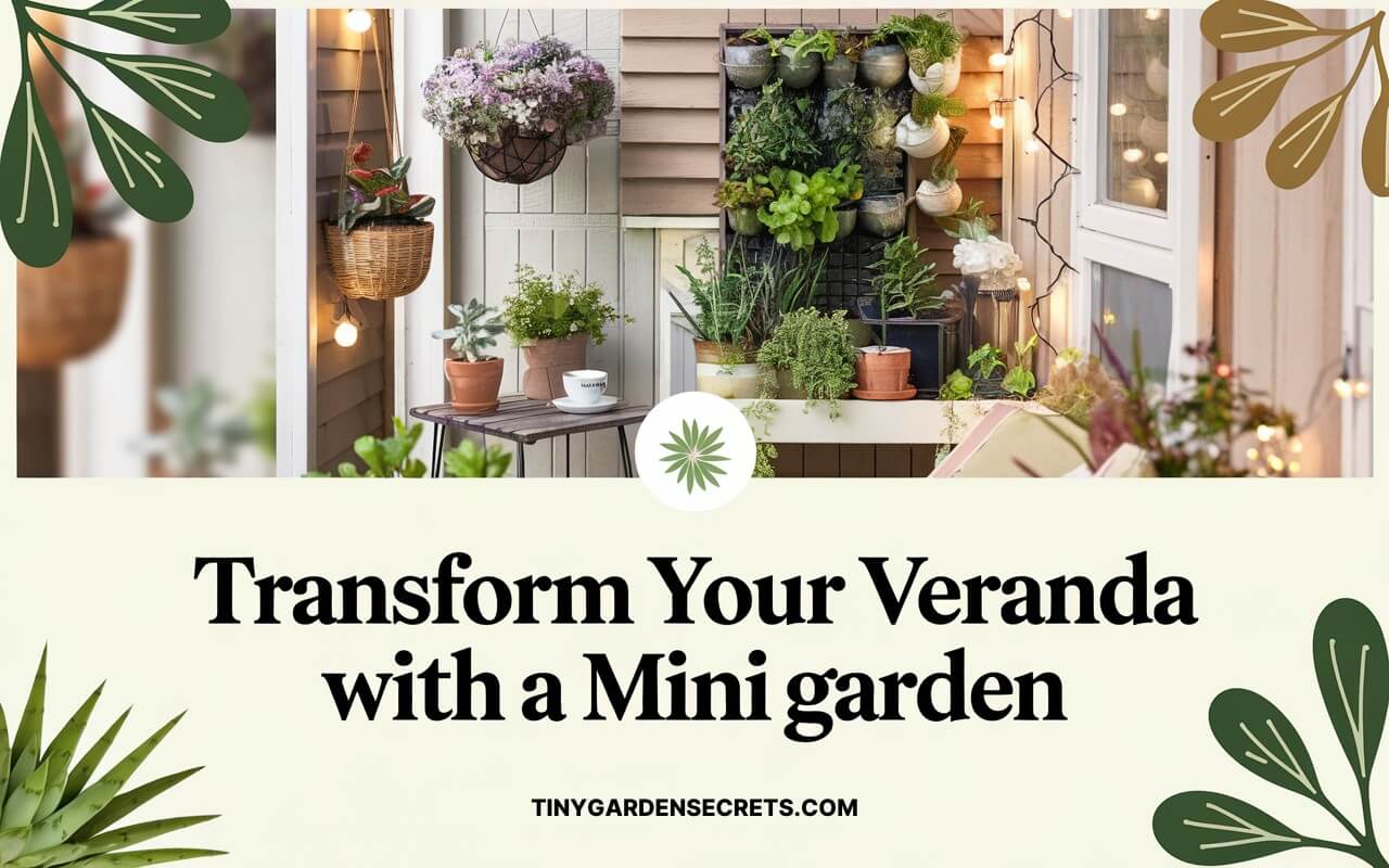 Transform Your Veranda with a Mini Garden: 7 Gorgeous Ideas to Breathe Life Into Your Space Mini garden veranda