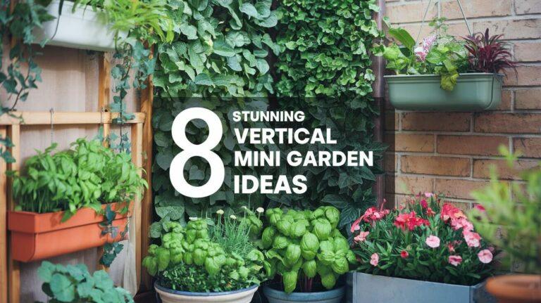 stunning vertical mini garden ideas