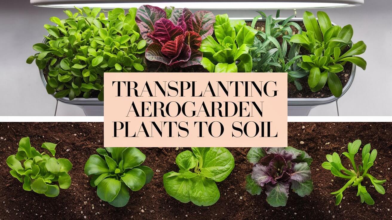 Transplanting Aerogarden Plants to Soil: A Step-by-Step Guide for Successful Transition transplanting aerogarden plants to soil
